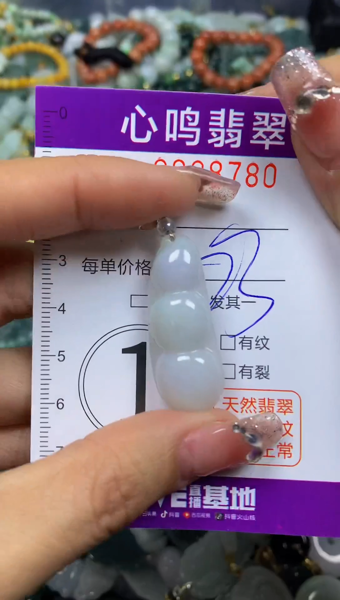 【闪购商品】翡翠颈饰未镶嵌闪购008780