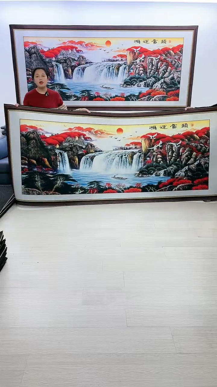 【闪购商品】横款222鸿运当头120*280