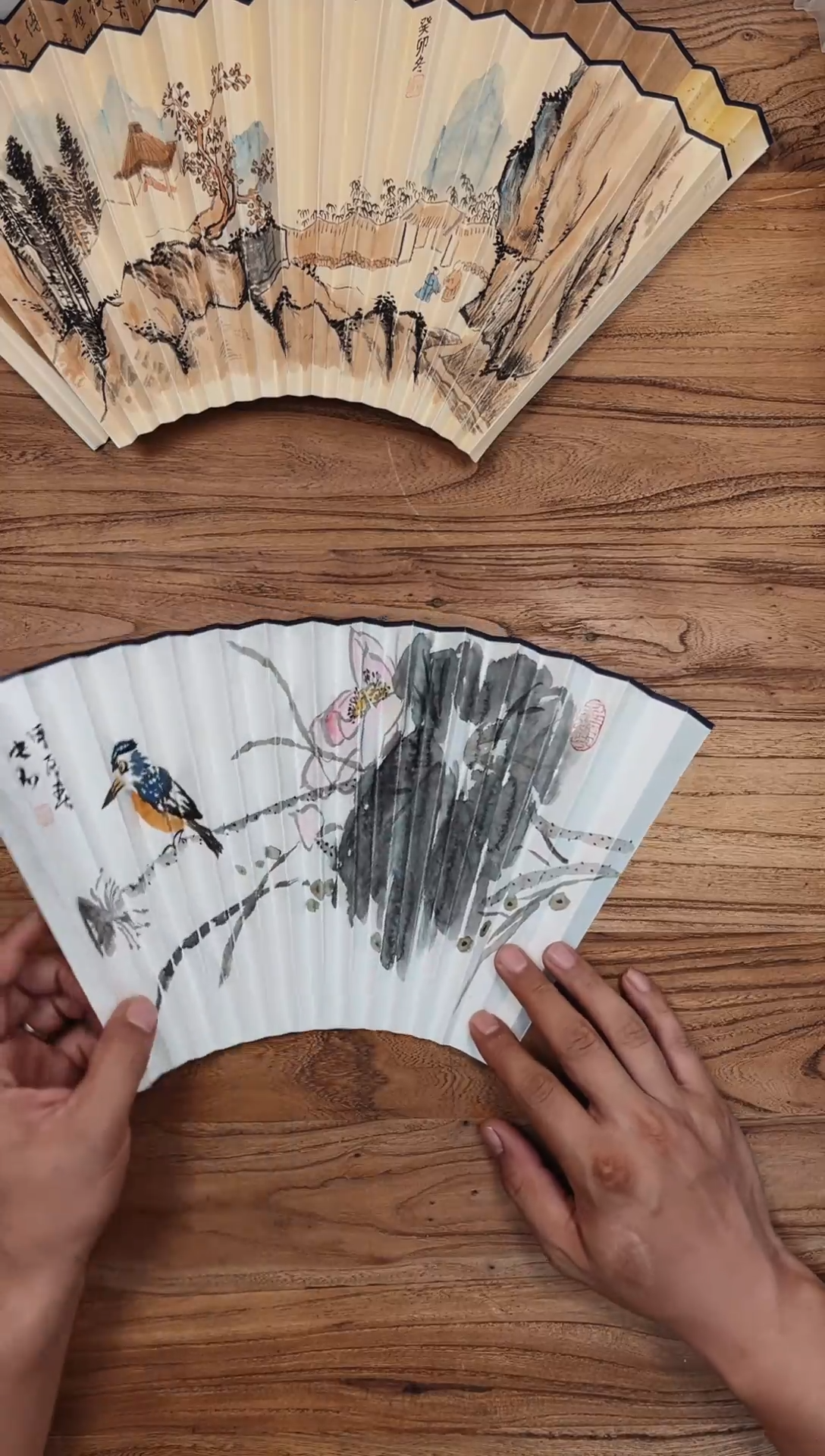 扇子16方2.0排口师韵扇面