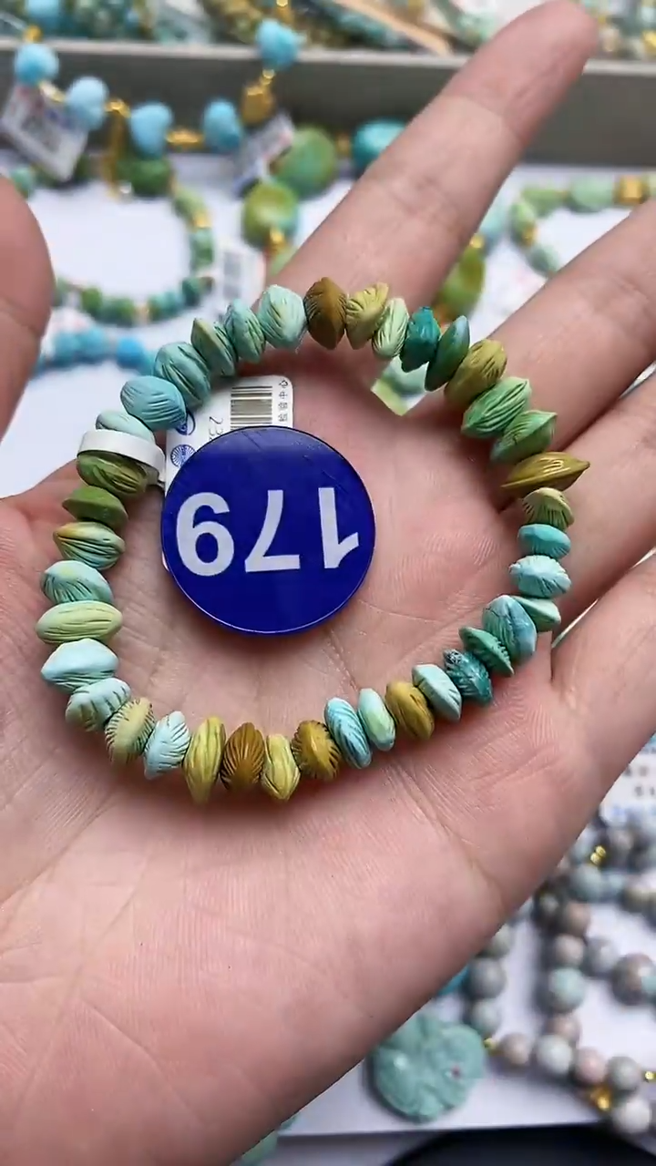 【闪购商品】绿松石手链未镶嵌179