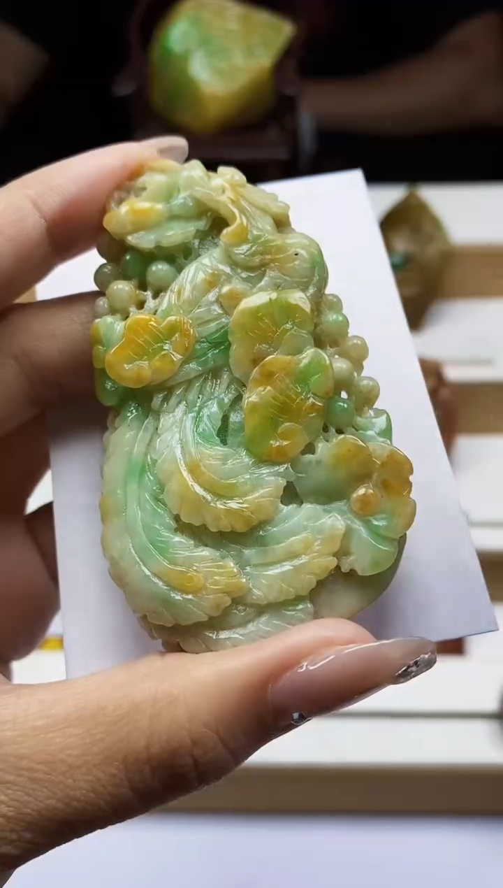 定制翡翠未镶嵌翡翠A货