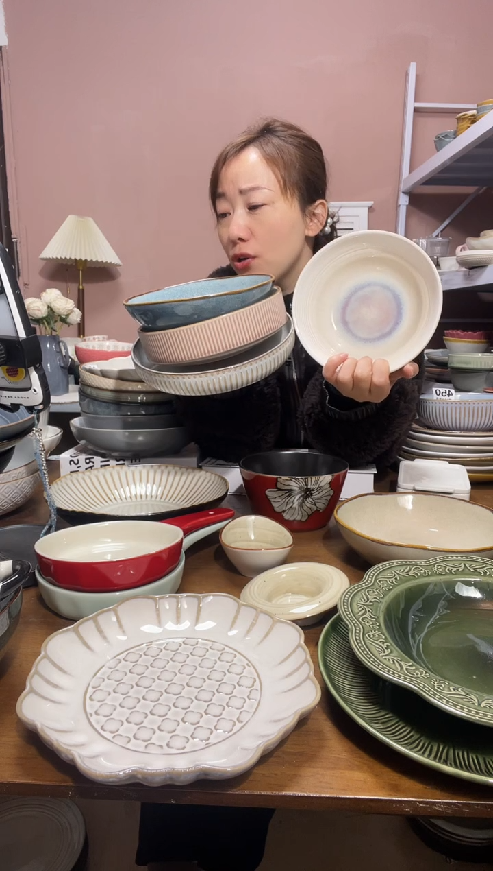 陶瓷微瑕（4个装）深盘4个装