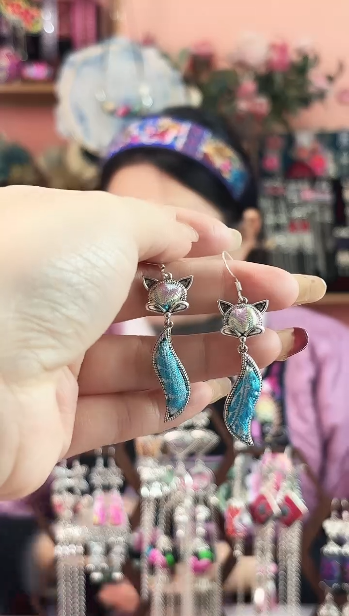艺枝独绣手工饰品669