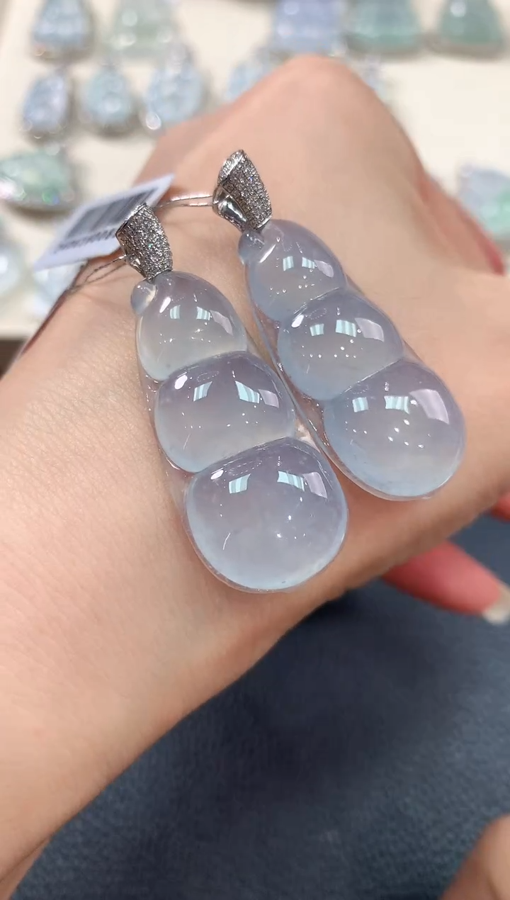 【闪购商品】翡翠吊坠(不含链)18K金镶嵌n78多样性一件发货
