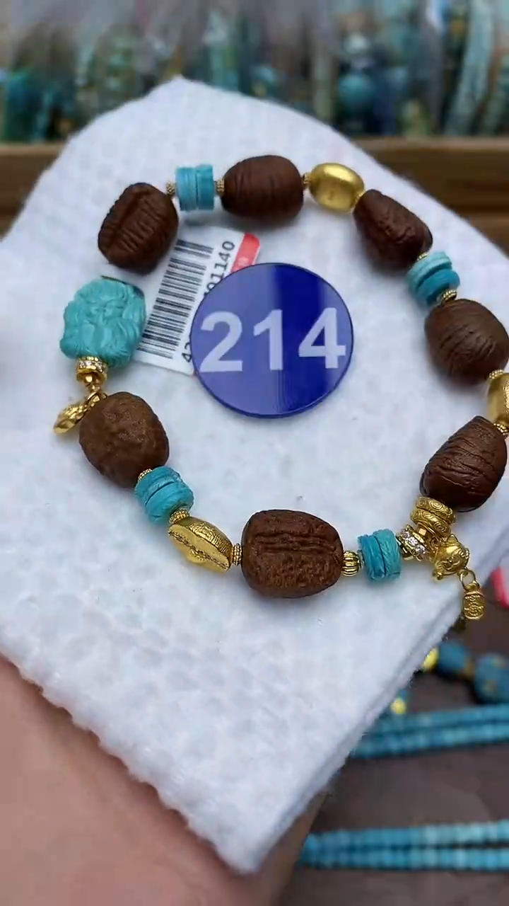 【闪购商品】绿松石手串未镶嵌214