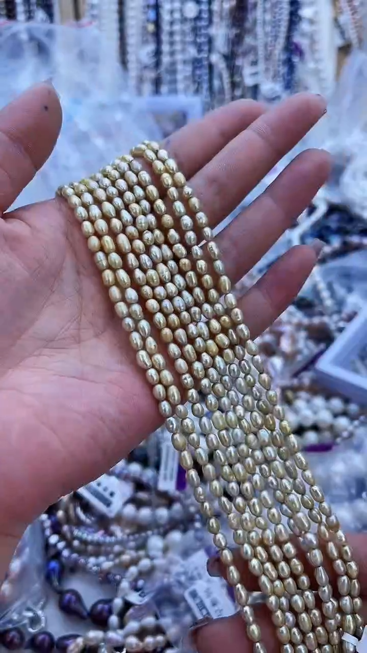 【闪购商品】淡水珍珠项链未镶嵌734 多样性发货 发其一