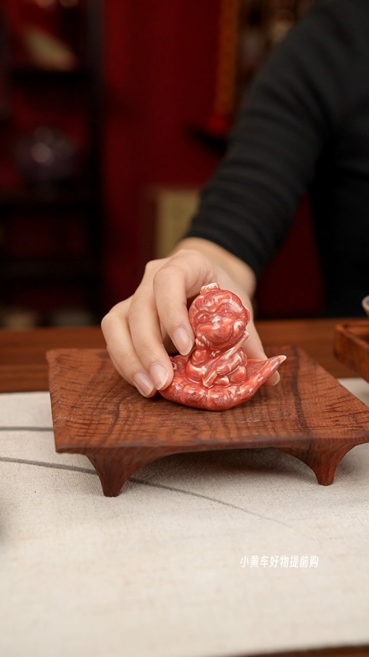 【闪购商品】摆件小师妹-钧瓷-信任