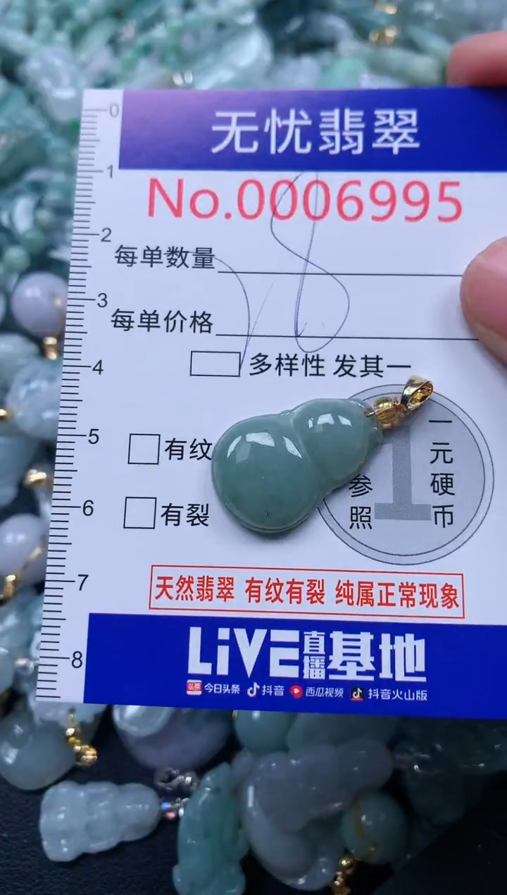 颈饰未镶嵌翡翠6995