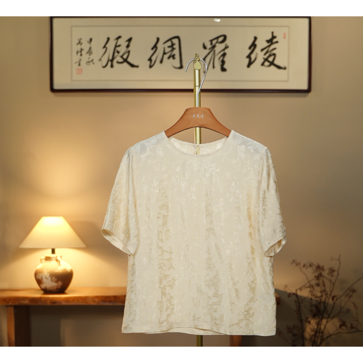 【光风霁月-香云纱衬衫】中式国风香云纱衬衫0332