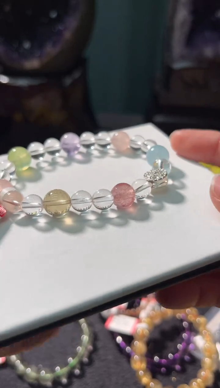 【闪购商品】水晶手串未镶嵌111多样性发其一/