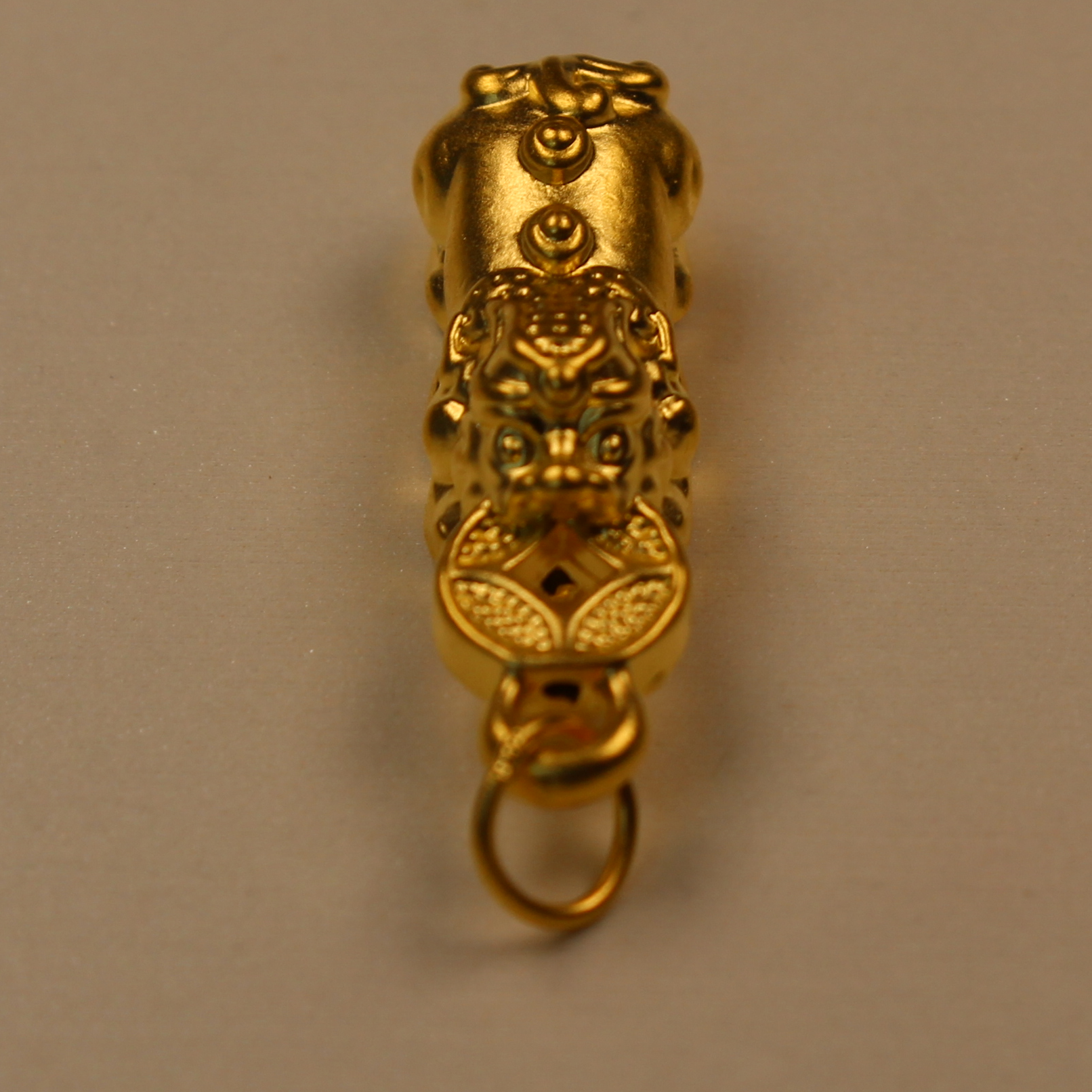 足金999貔貅吞金兽配件#A003