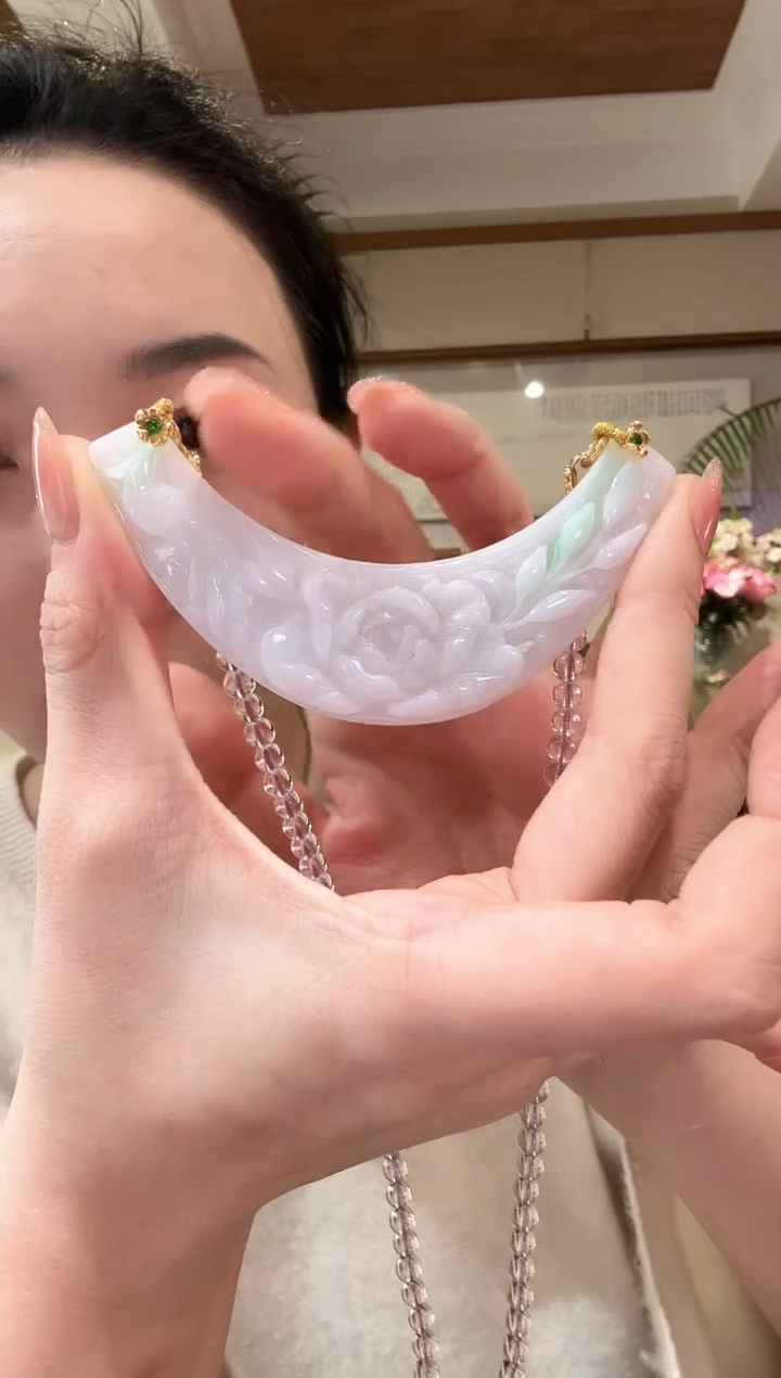 【闪购商品】翡翠颈饰未镶嵌国风