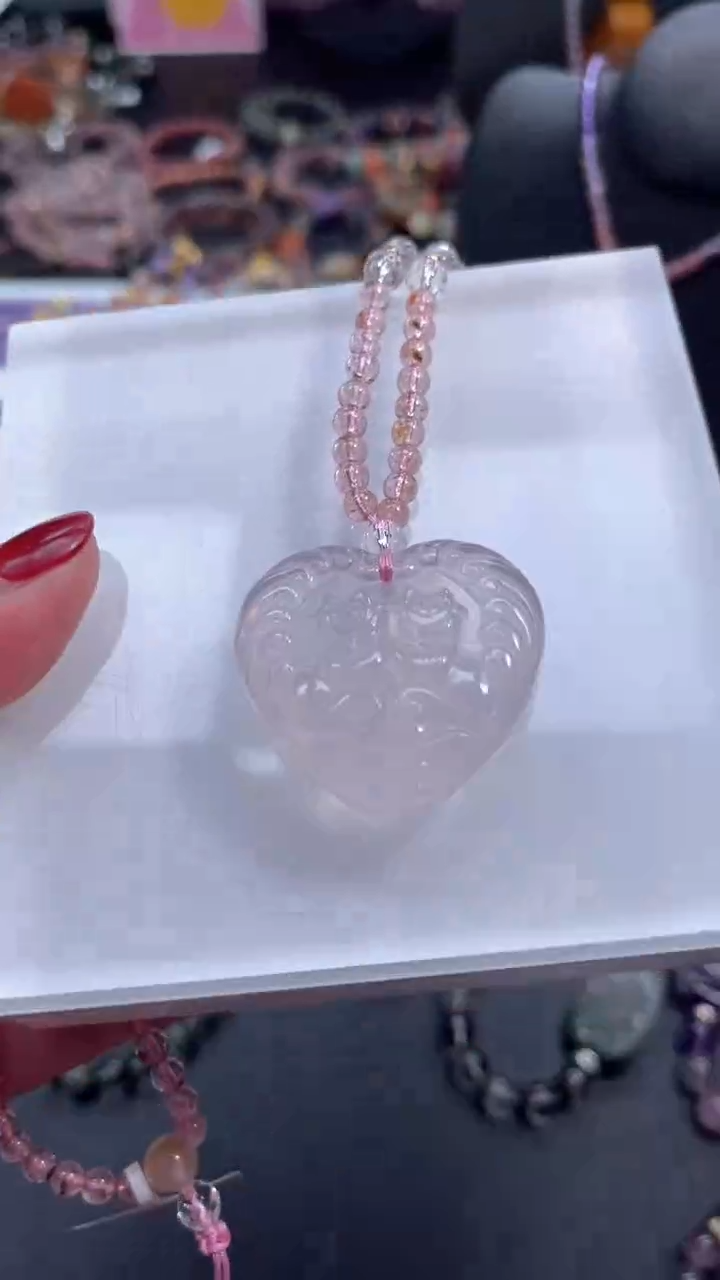 【闪购商品】水晶颈饰未镶嵌【百晶灵儿】天然水晶定制款