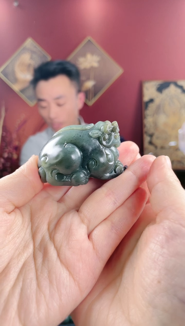 【闪购商品】和田玉把件未镶嵌三色貔貅
