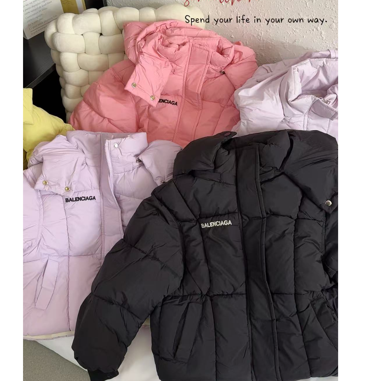 【直播间扣号】童装秋冬款加厚外套时尚保暖