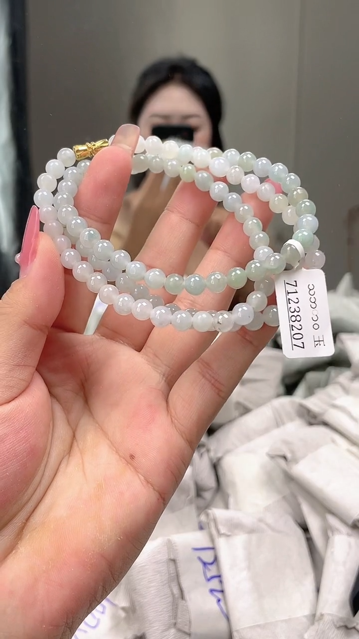 颈饰未镶嵌翡翠项链