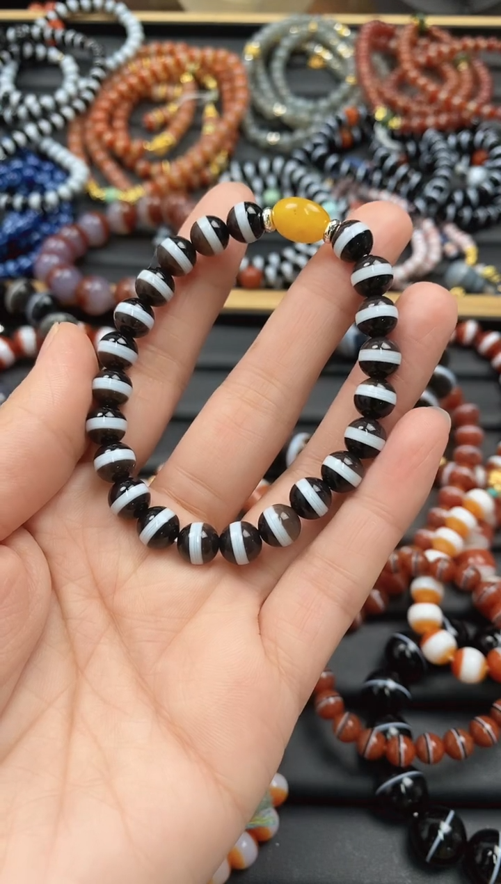 【闪购商品】玛瑙/玉髓手串未镶嵌手串