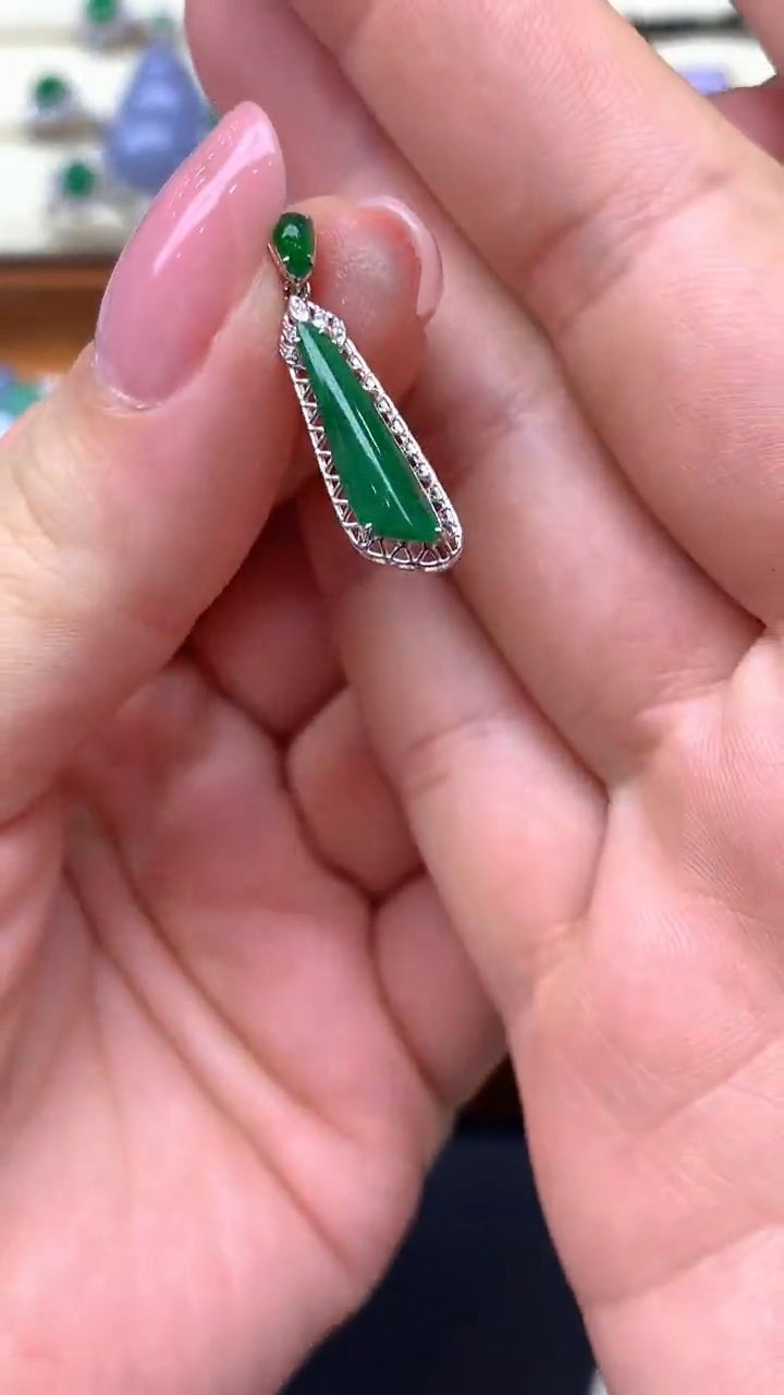 【闪购商品】翡翠颈饰未镶嵌88-天然翡翠