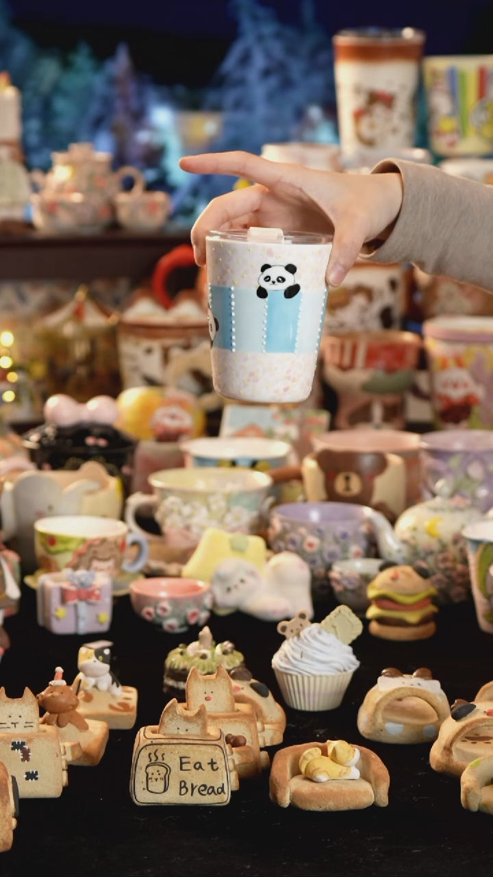 其他陶景德镇釉下彩手绘设计师款陶瓷