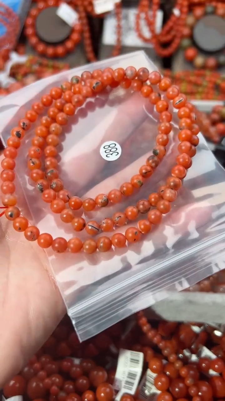 【闪购商品】南红玛瑙手串未镶嵌6+