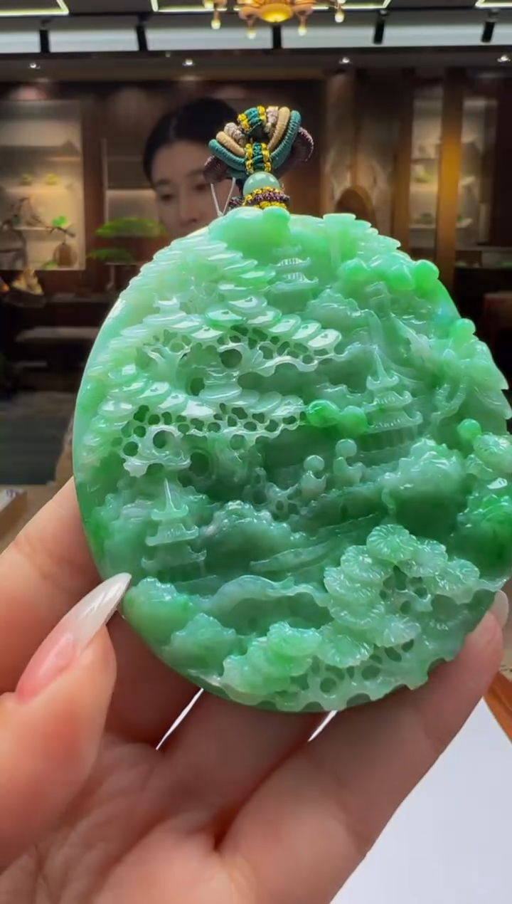 【闪购商品】定制翡翠未镶嵌Q2025-3-8-88