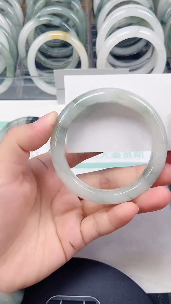 未镶嵌手镯石英质玉227-55/56