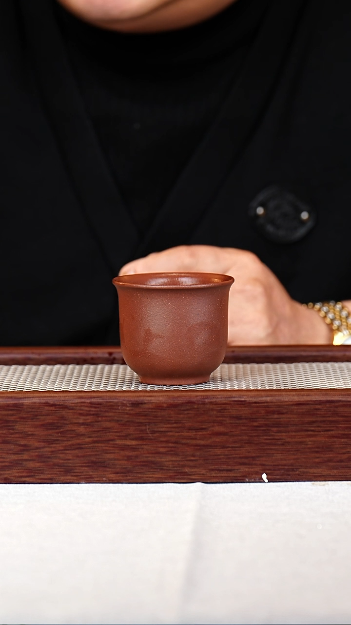 茶杯紫砂宜兴紫砂杯100C  16