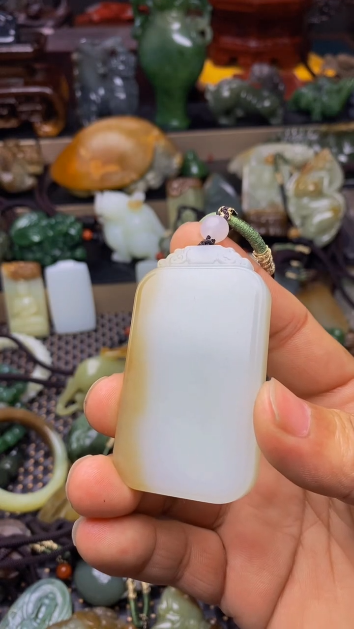 【闪购商品】和田玉挂件未镶嵌1