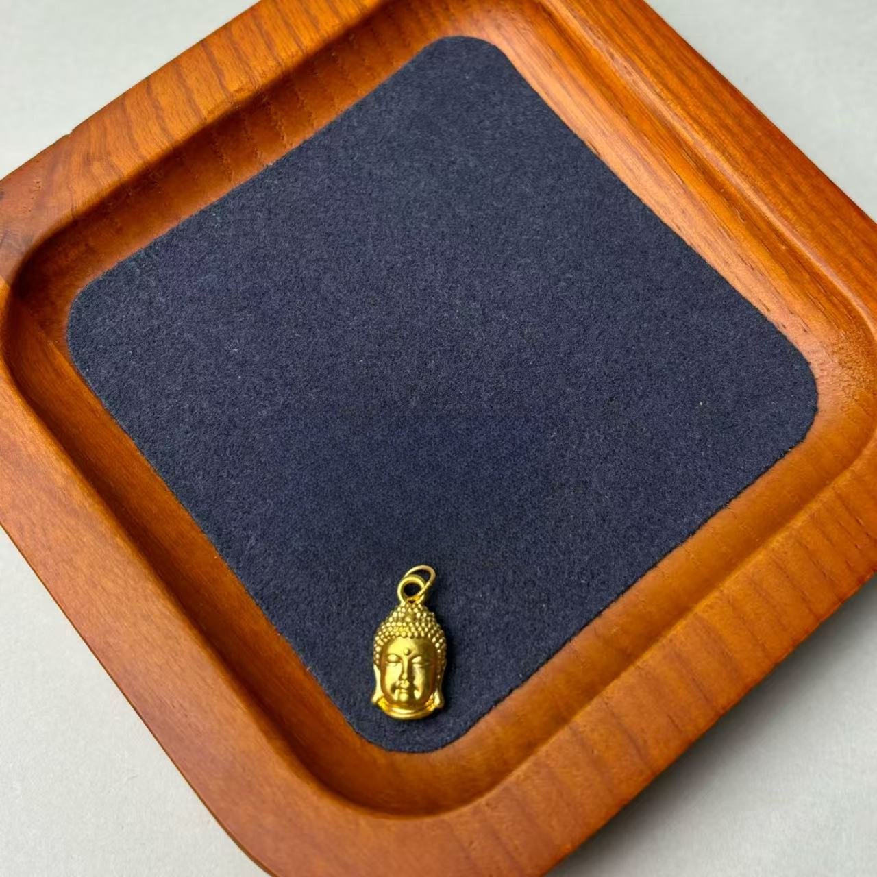 足金999小佛头WH1169 配件