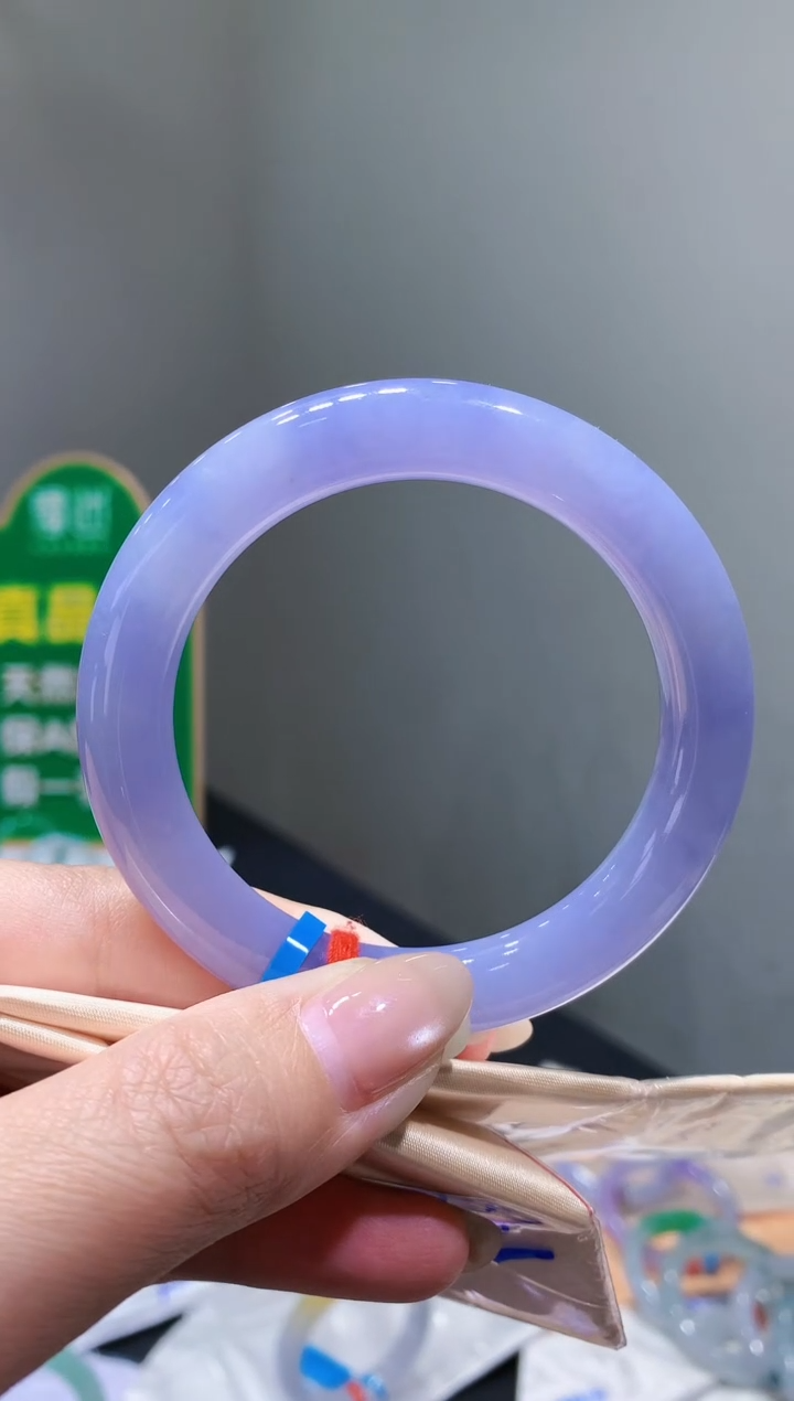 未镶嵌手镯翡翠K30天然A货缅甸翡翠55.2总价14.8万定金2万