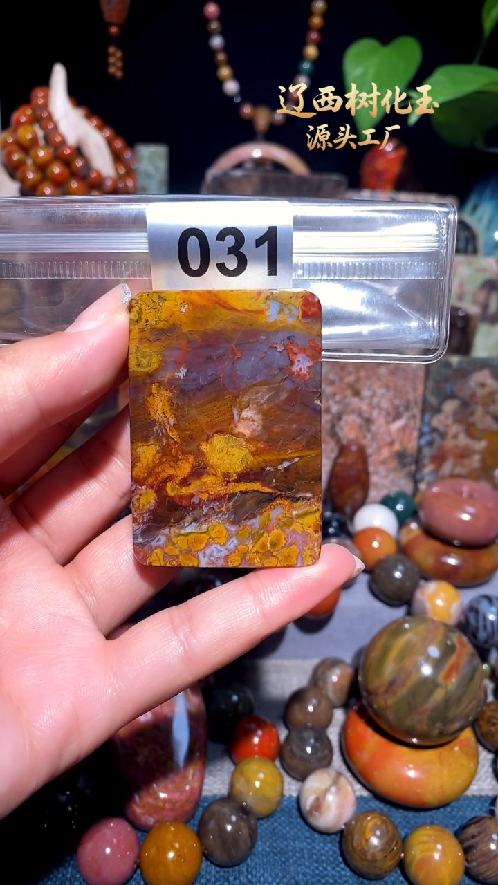 未镶嵌-硅化玉天然北票硅化玉吊坠