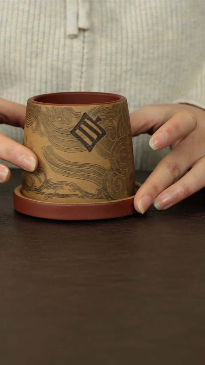 【闪购商品】紫砂茶杯直播福利悟土吴勇 自由主人杯套组