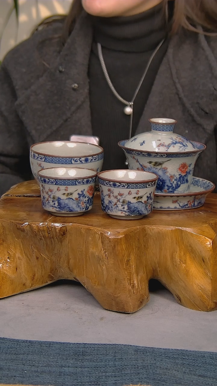 【闪购商品】简装家用款4件套 陶瓷家用茶具系列