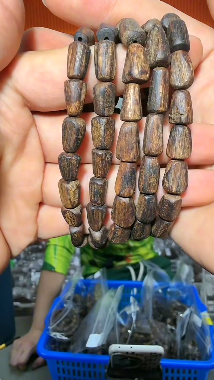 沉香手串181号单圈紫伽罗随行6g多样性发一
