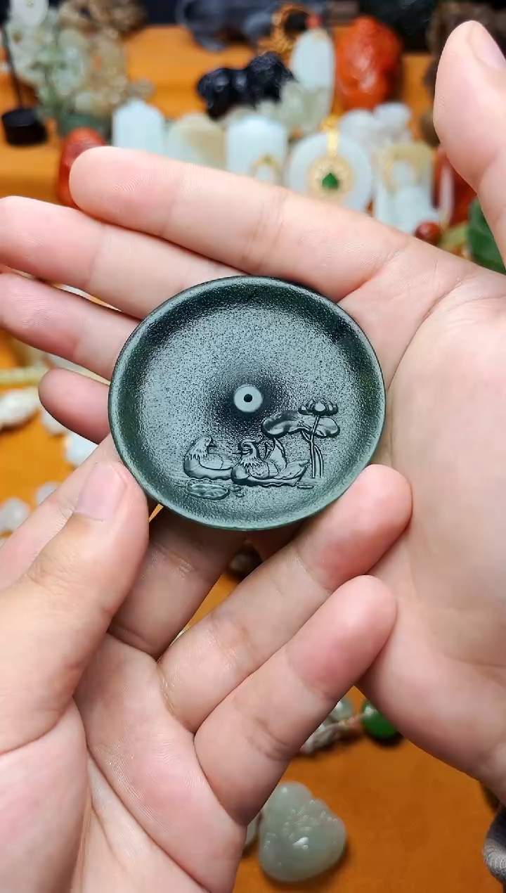 【闪购商品】和田玉摆件未镶嵌香插