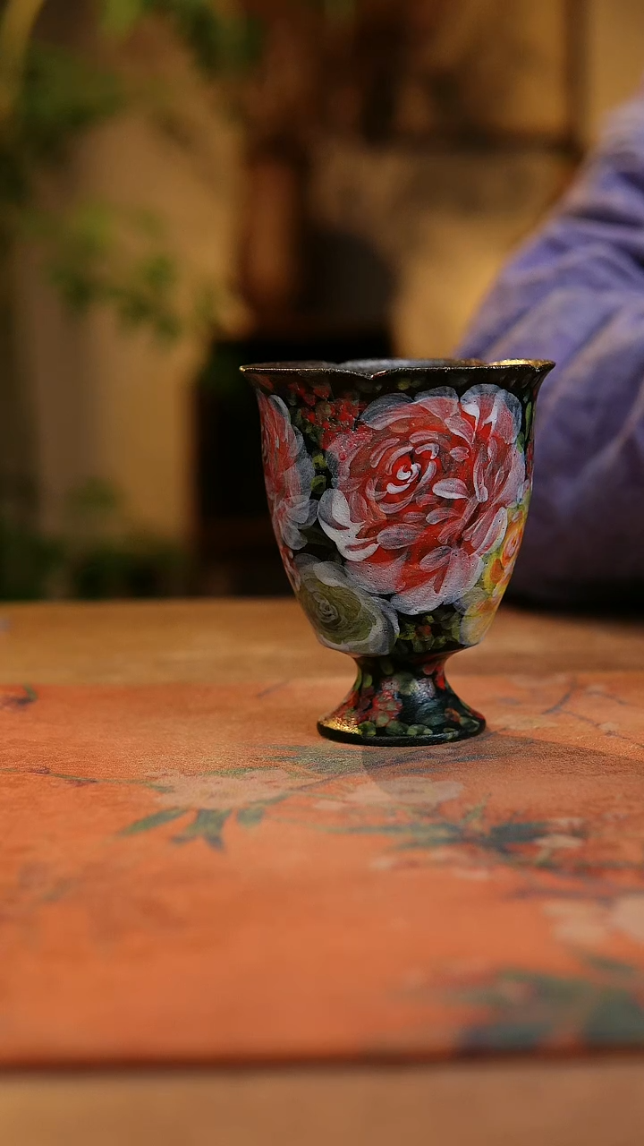 【闪购商品】瓷片1366景德镇手工手绘釉下彩高温瓷