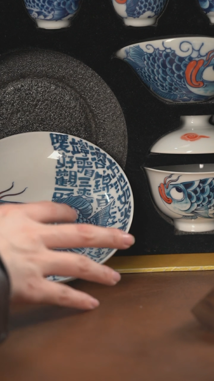 【闪购商品】昨明  陶瓷 （活动福利价）龙鱼套装