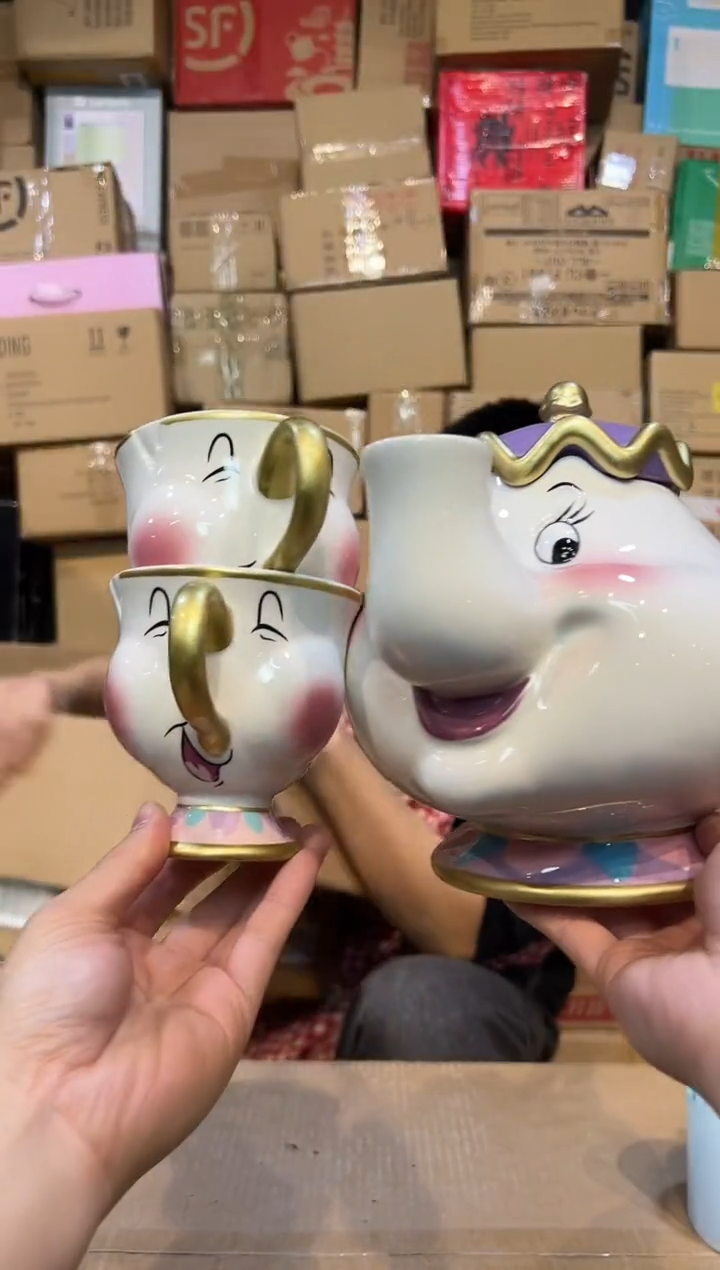 【闪购商品】杯陶瓷02款一壶两杯