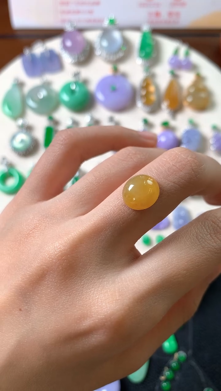 未镶嵌定制翡翠裸石（镶嵌定制）