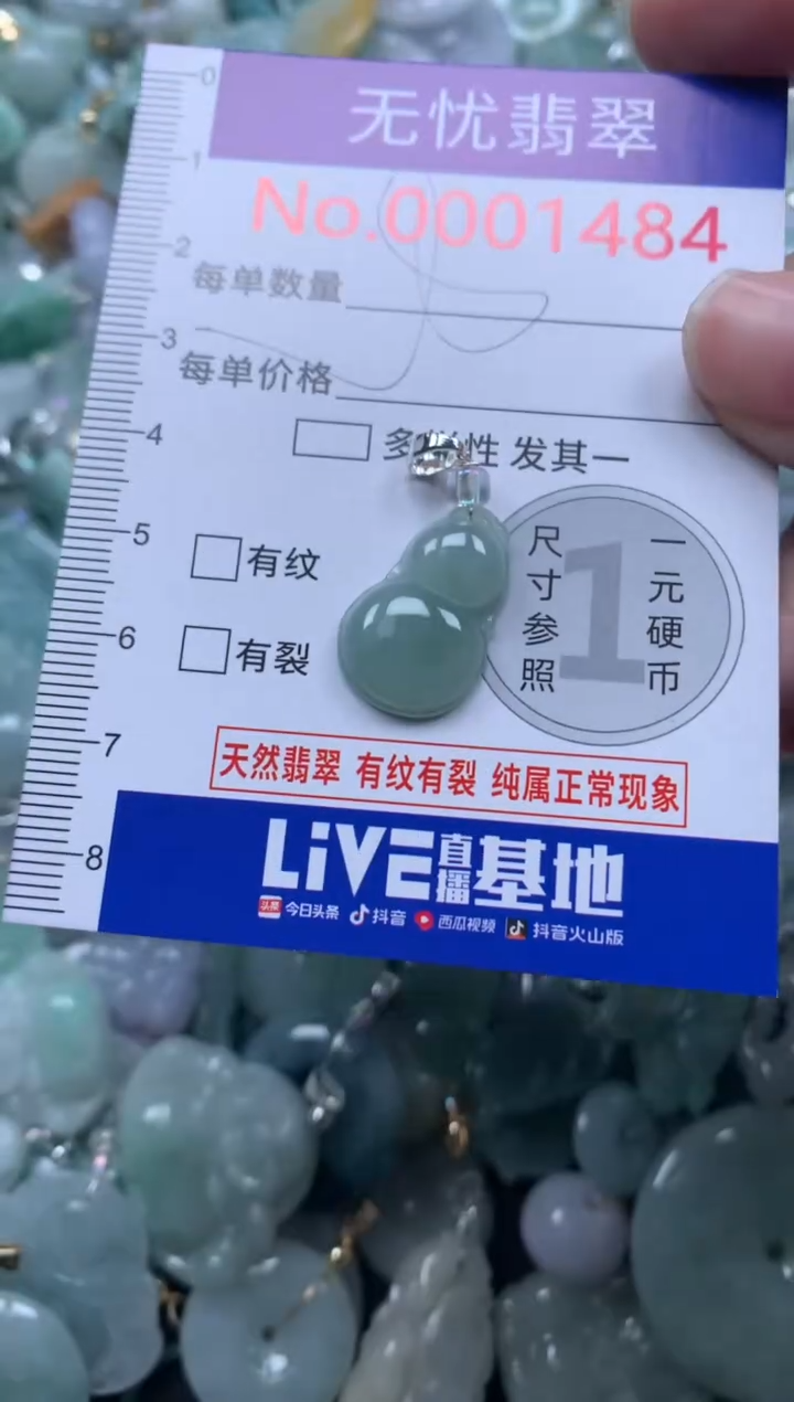 颈饰未镶嵌翡翠1484