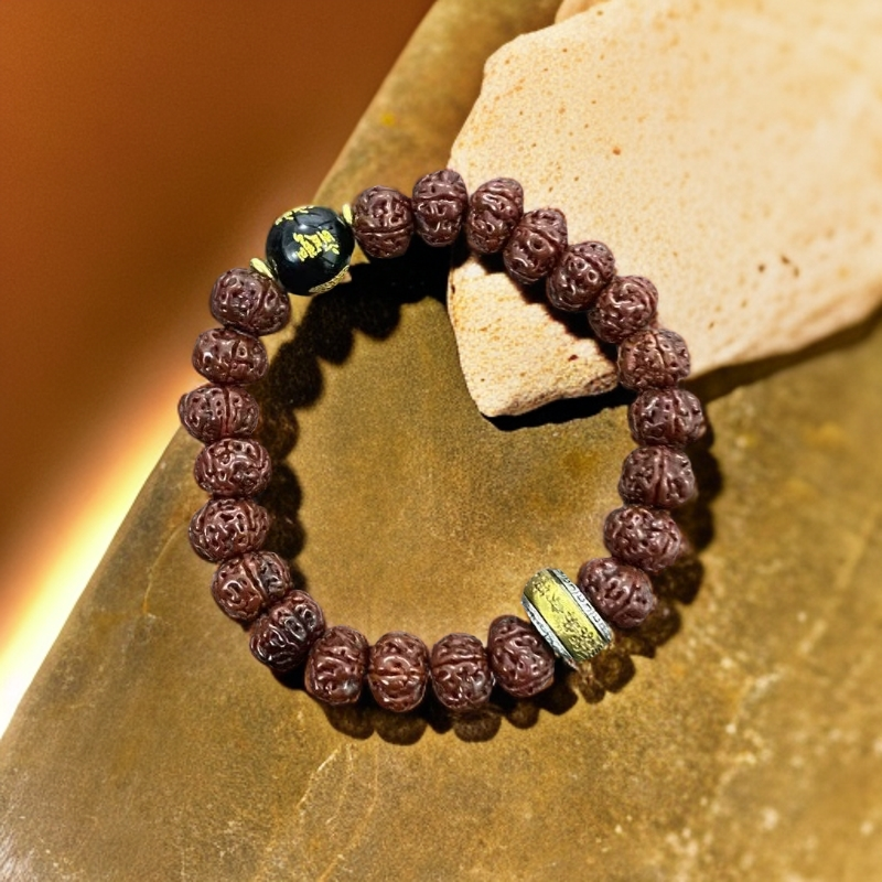 金刚菩提单圈六字精品手串