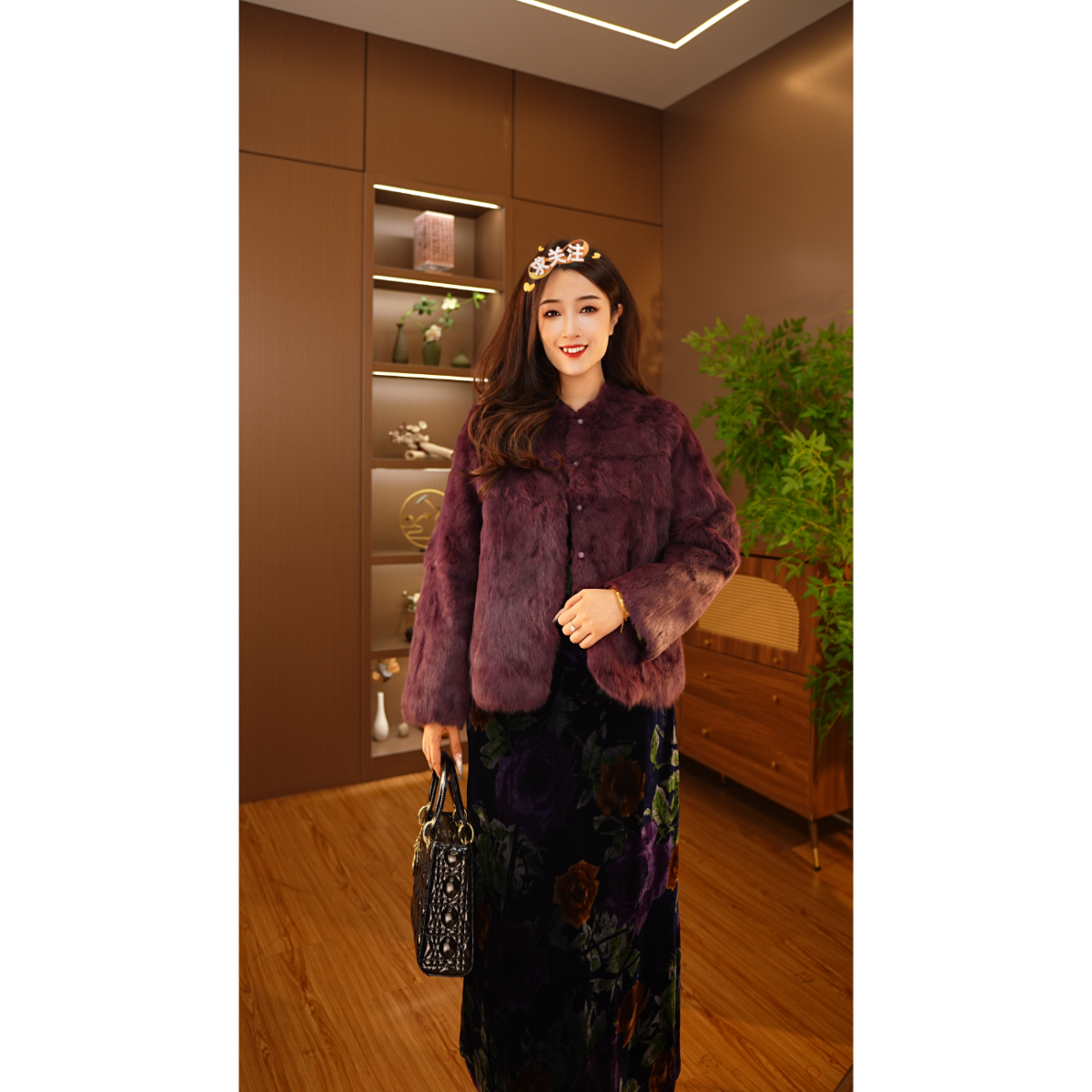 紫陌云绒｜新中式冬刺绣加厚保暖双面穿外套2025D8890奇奇布卓尔仓