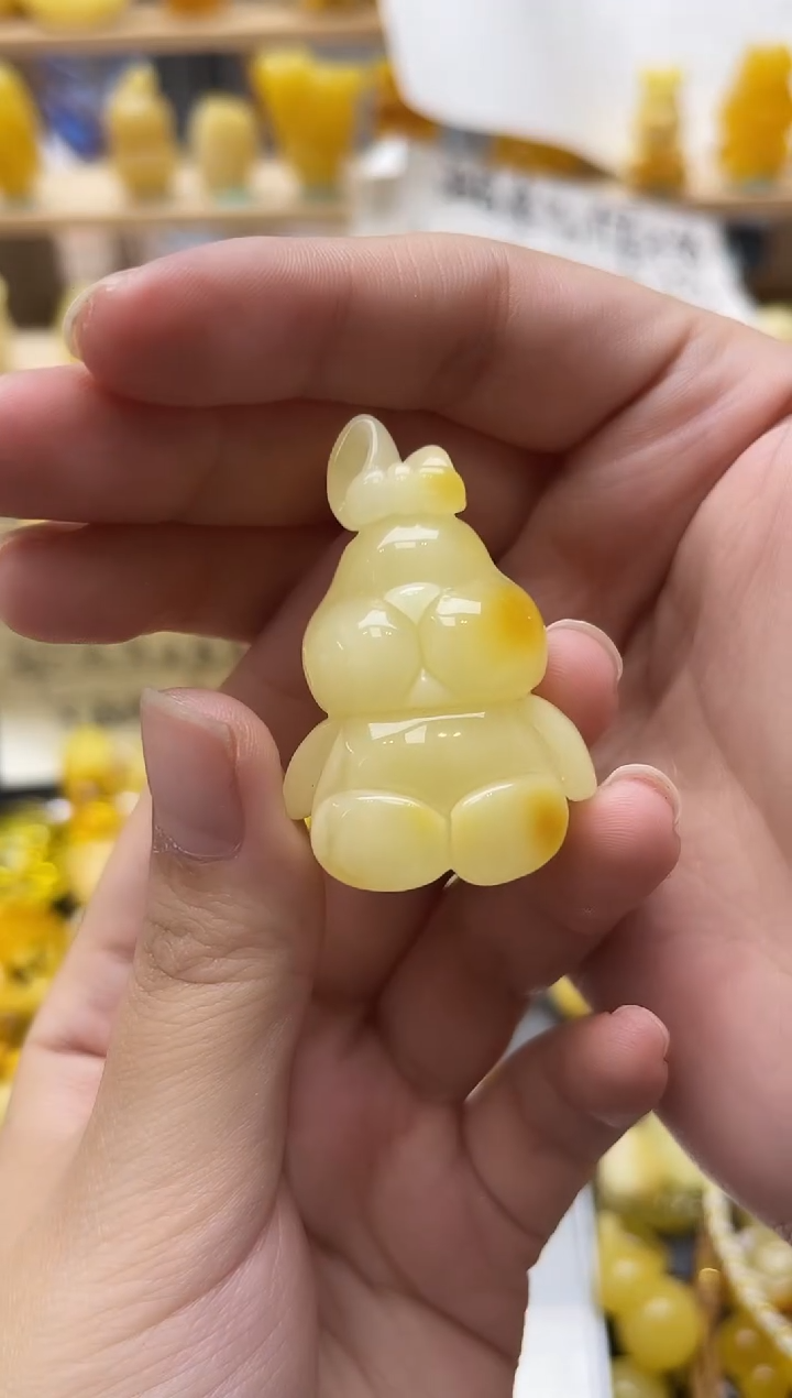 琥珀未镶嵌珠宝奇石058琥珀蜜蜡微瑕