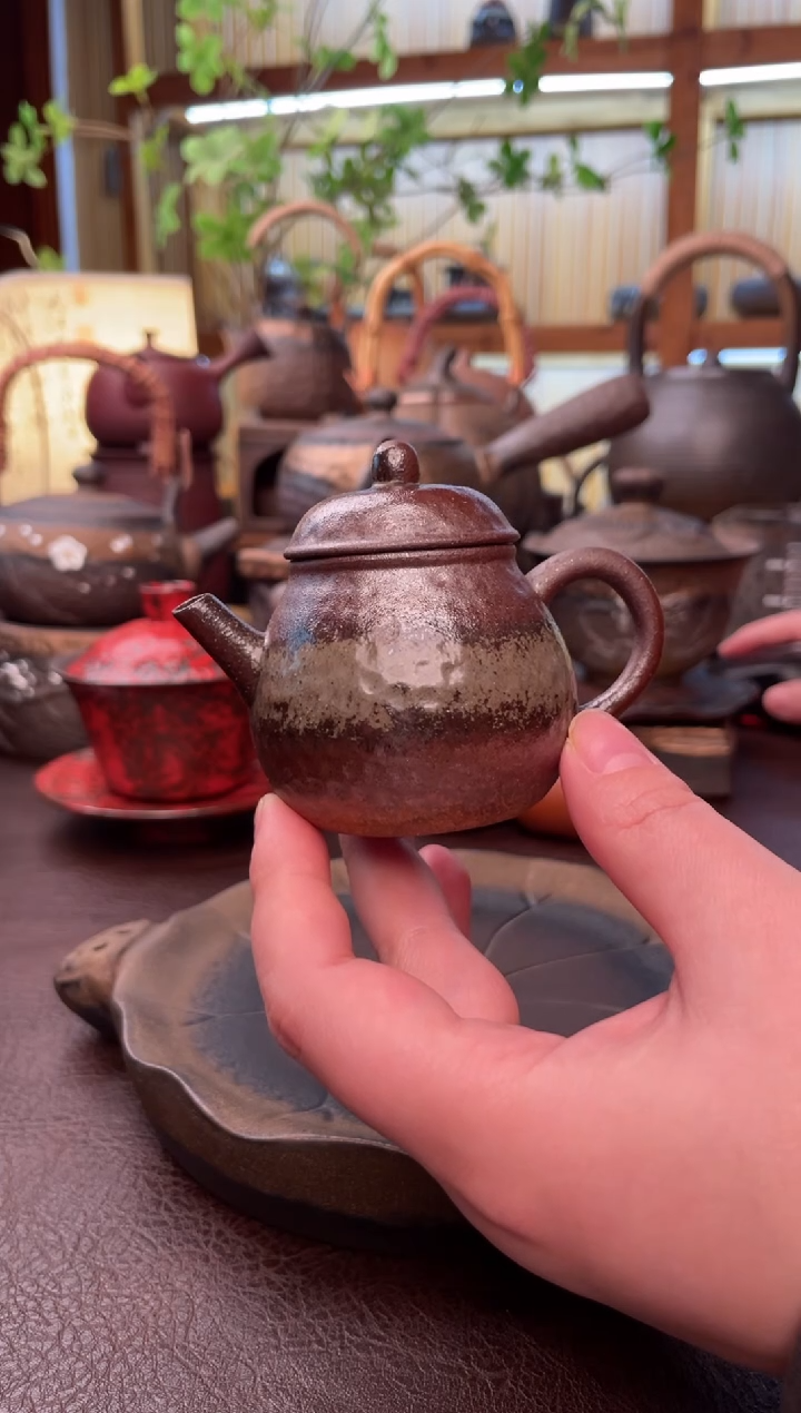 【闪购商品】瓷片瓷野粗陶茶具
