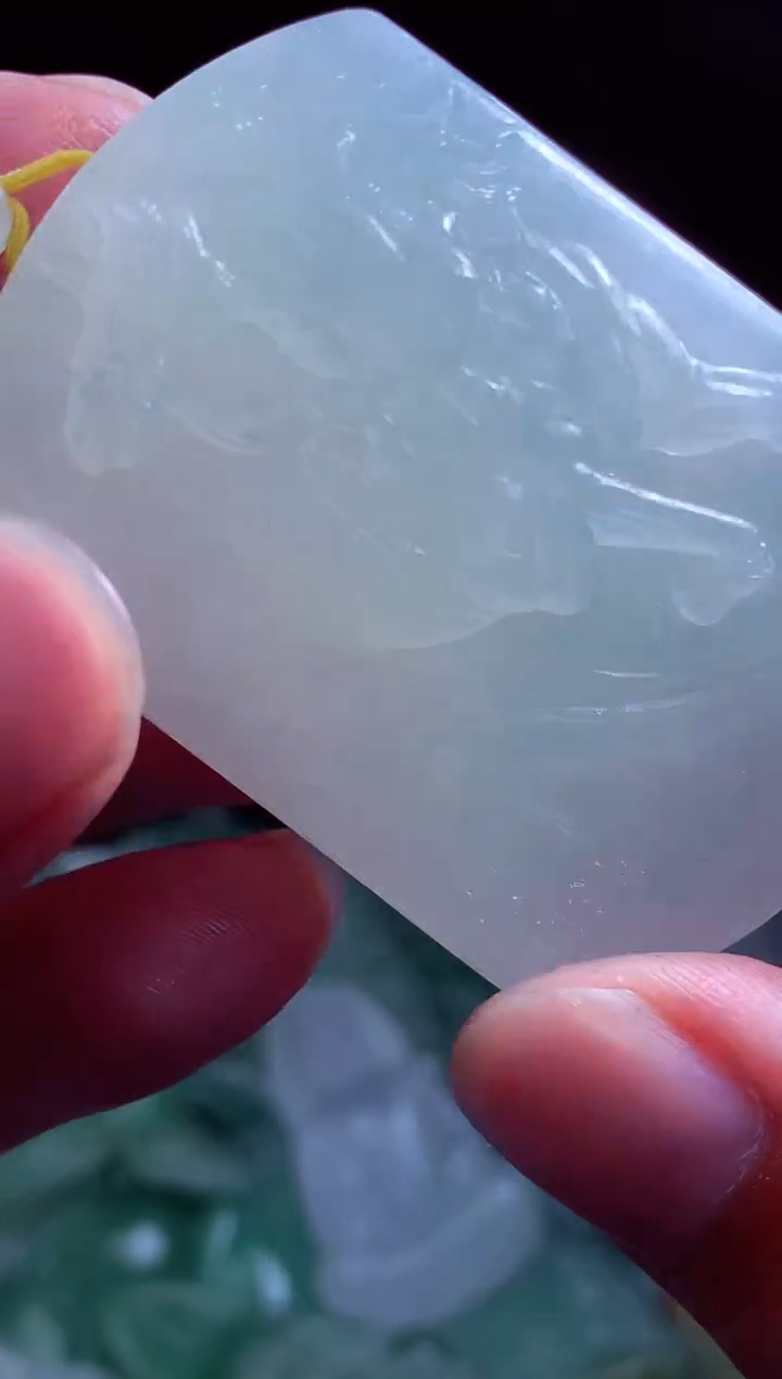 定制翡翠未镶嵌翡翠毛货定制