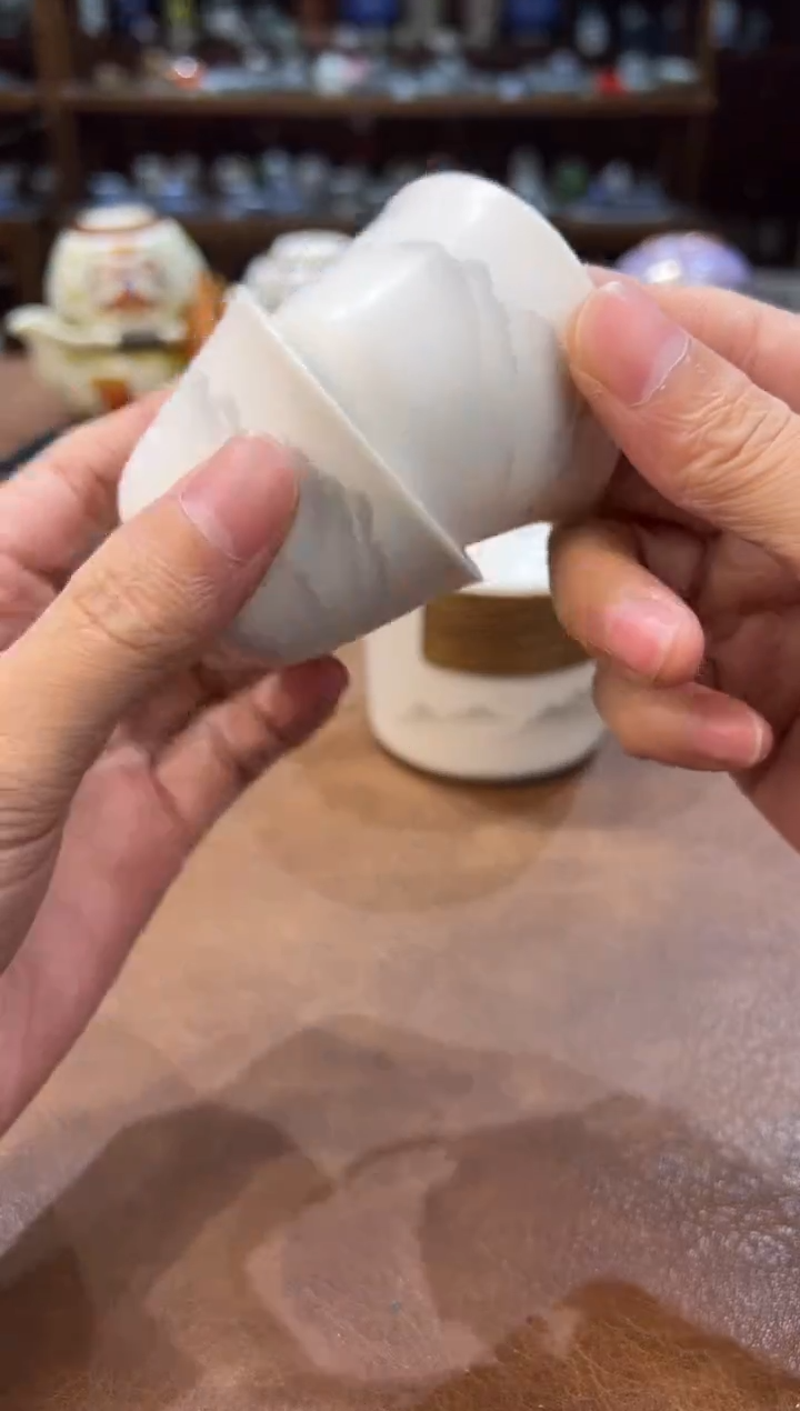 真的很便宜超好看会开片的旅行茶具