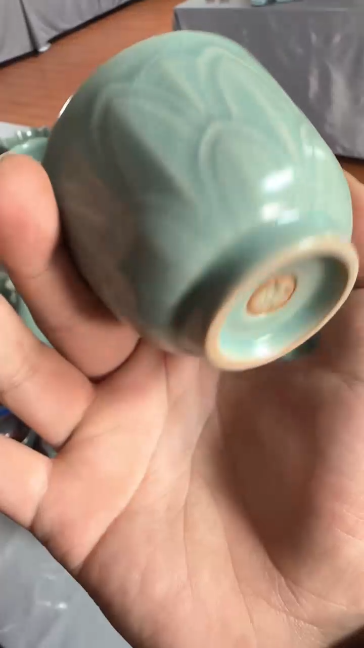 【闪购商品】杯汝瓷仿古莲花杯