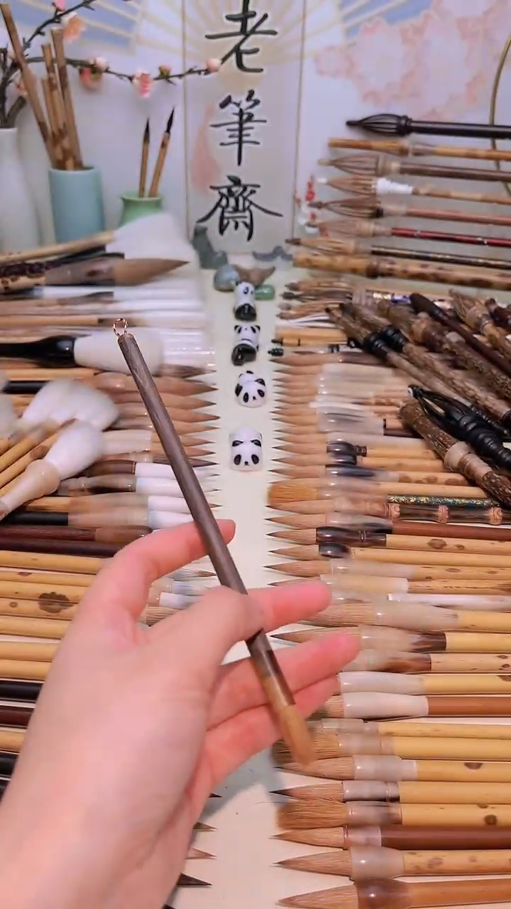 【闪购商品】稳定木杆纯狼小楷出峰2.1cm