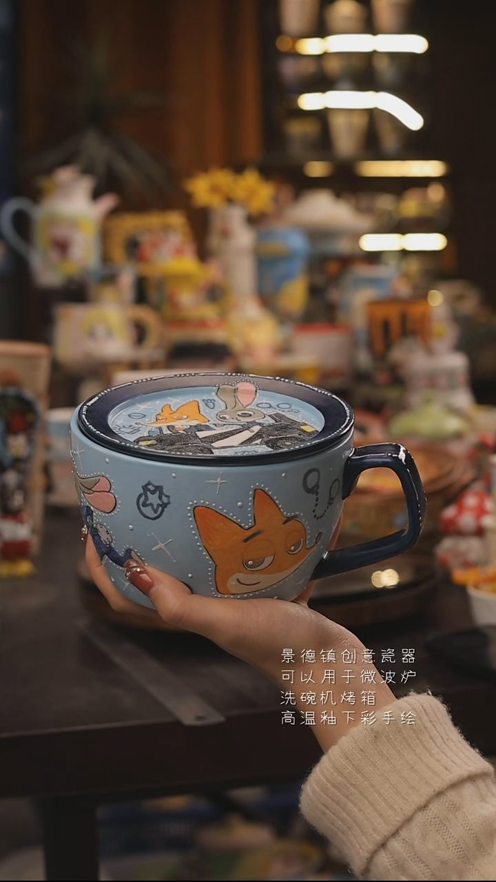 景德镇釉下彩绘设计师款式陶瓷