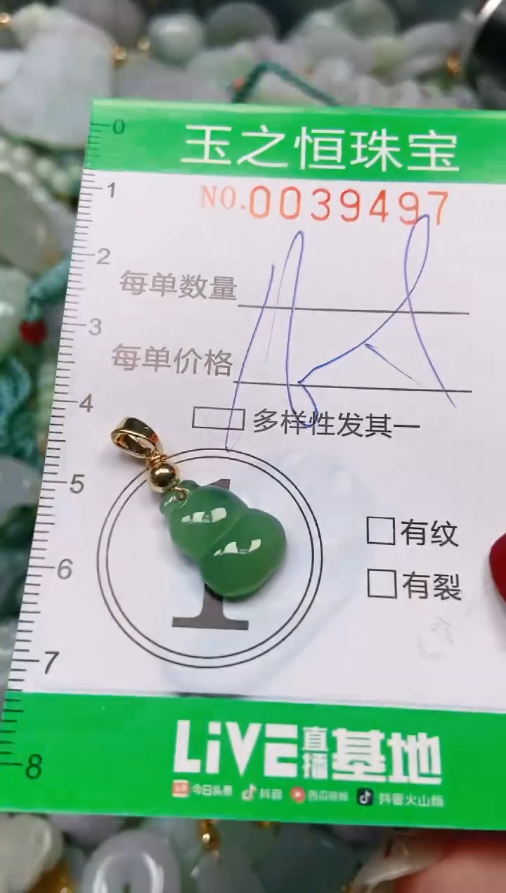 【闪购商品】翡翠颈饰未镶嵌闪购0039497